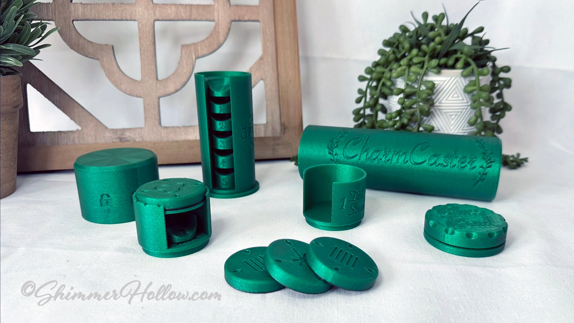 The Original CharmCaster Set - Hands-Free Magnetic Nail Art Tools