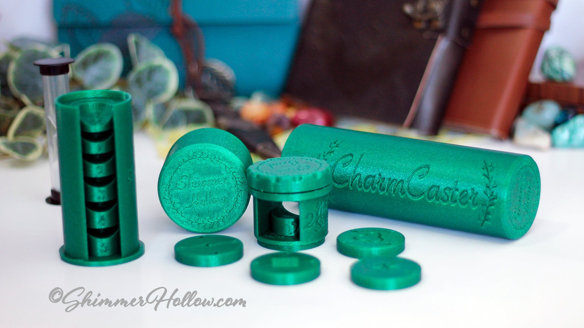The Original CharmCaster Set - Hands-Free Magnetic Nail Art Tools