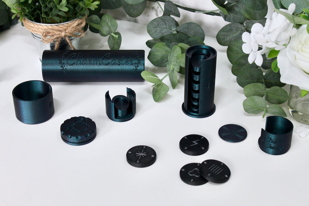 The Original CharmCaster Set - Hands-Free Magnetic Nail Art Tools