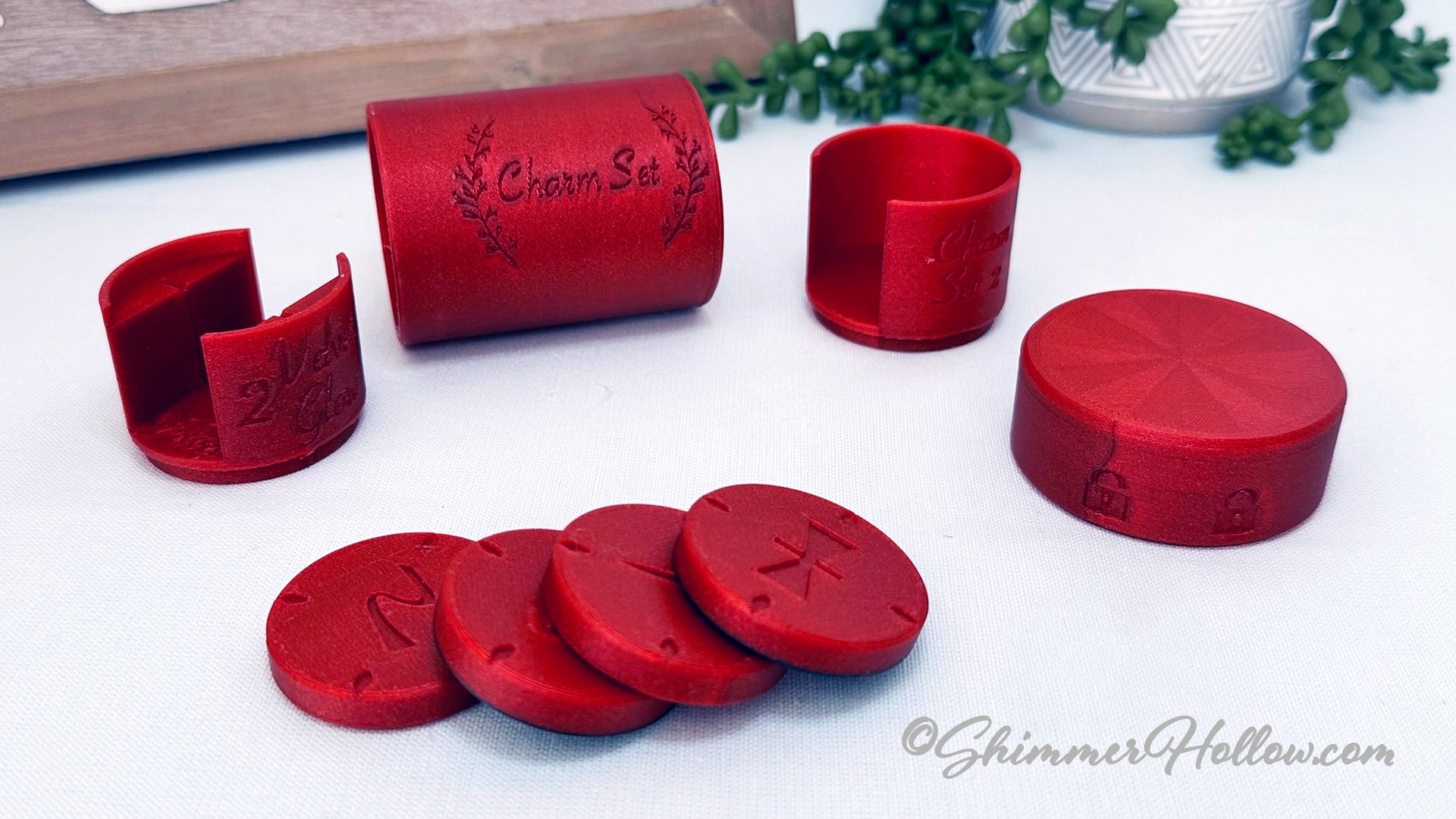 Add-on Charms with Velvet Glow Set