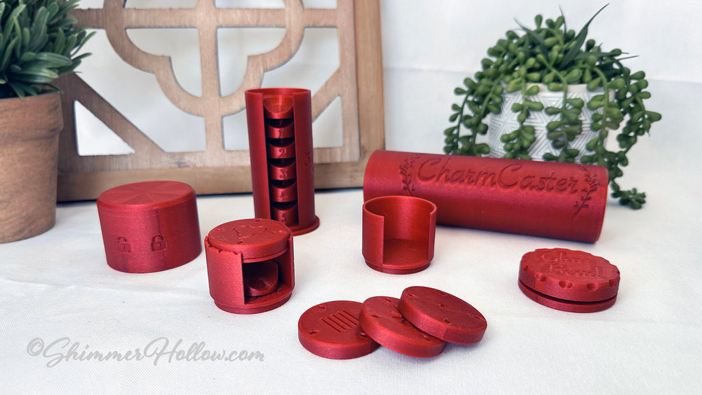 The Original CharmCaster Set - Hands-Free Magnetic Nail Art Tools
