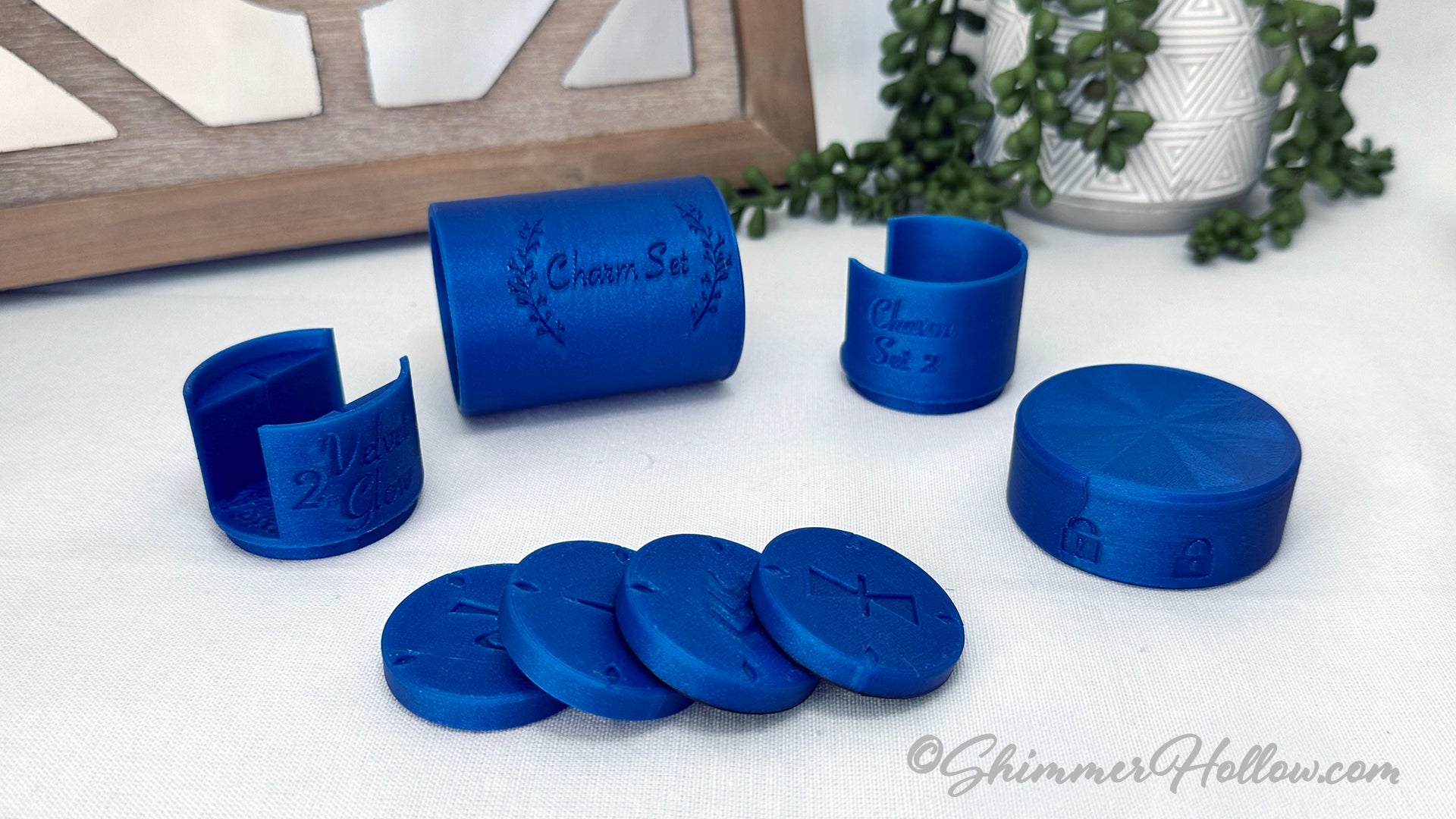 Add-on Charms with Velvet Glow Set