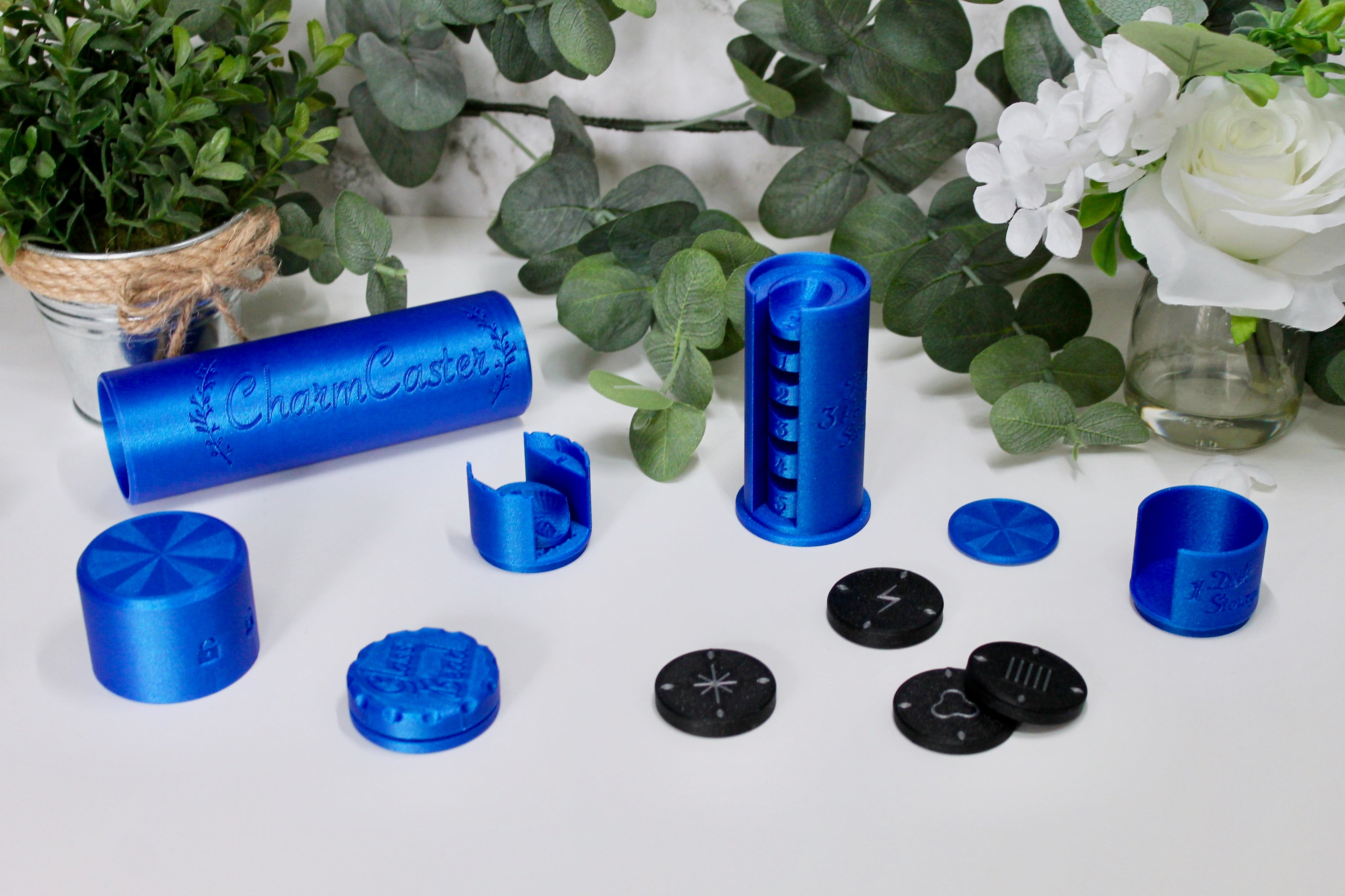 The Original CharmCaster Set - Hands-Free Magnetic Nail Art Tools